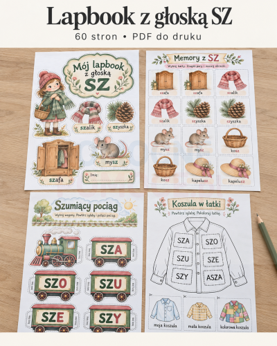 Lapbook z głoską SZ do druku.png
